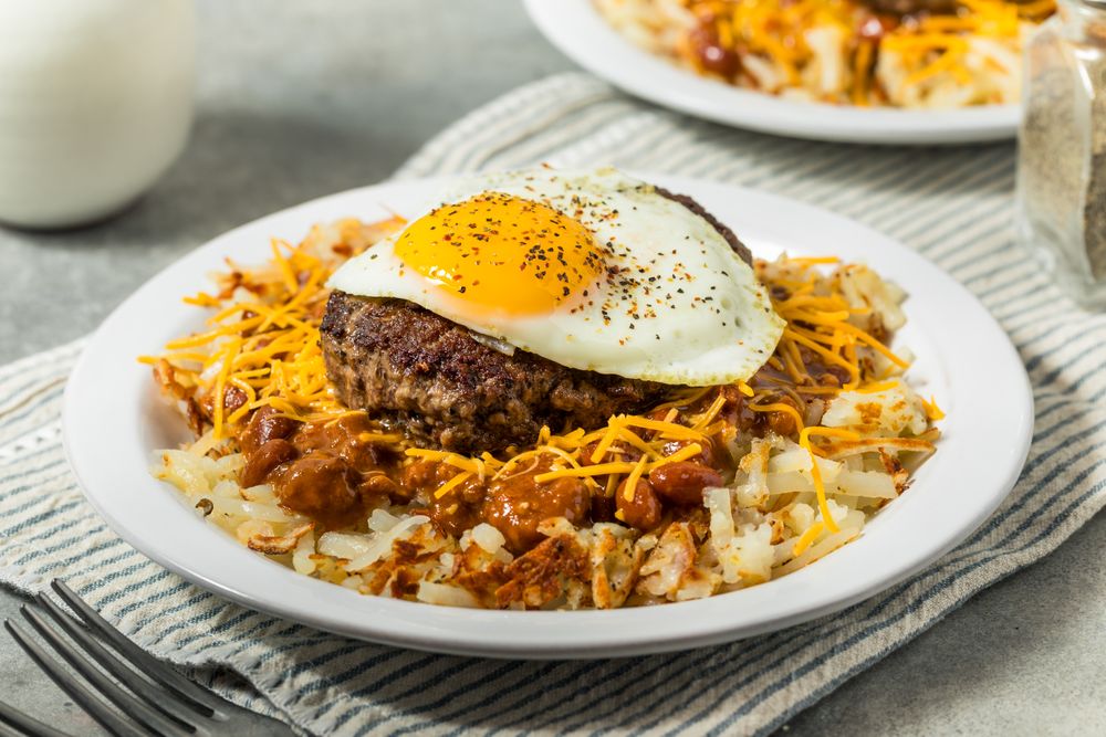 Fatty St Louis Slinger Hamburger Plate