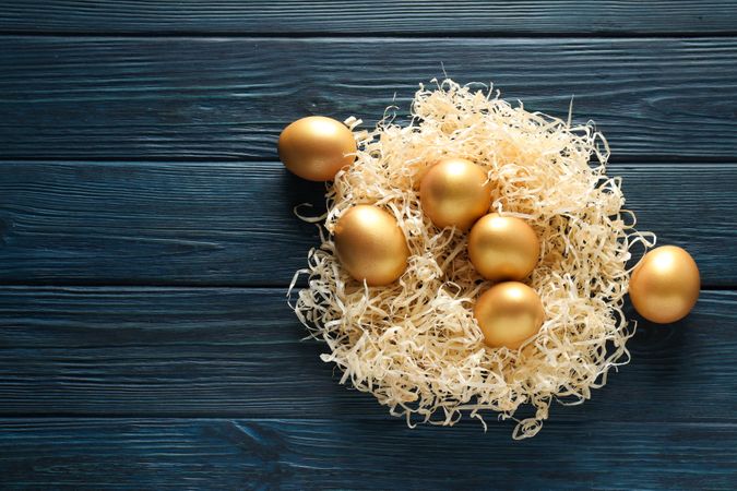 Golden eggs, pension savings, investments and retirement
