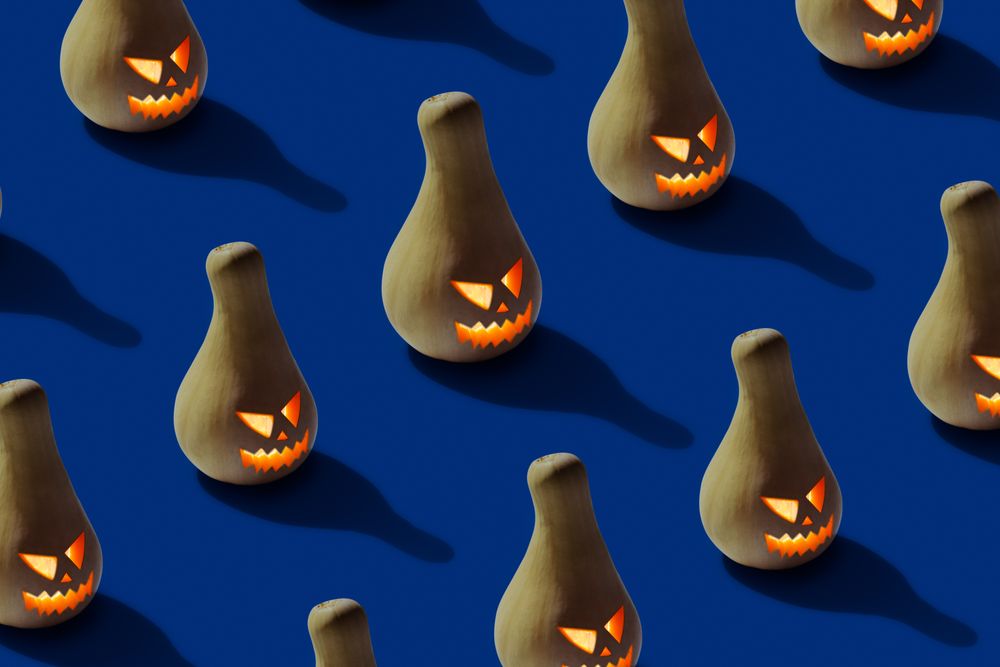 Pattern of Halloween Pumpkin