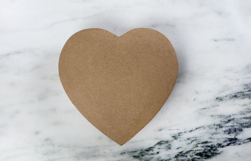 Large cardboard giftbox for Valentine’s Day