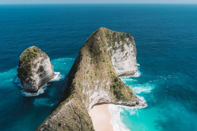 Crystal Bay beach in Nusapenida, Klungkung Regency, Bali, Indonesia