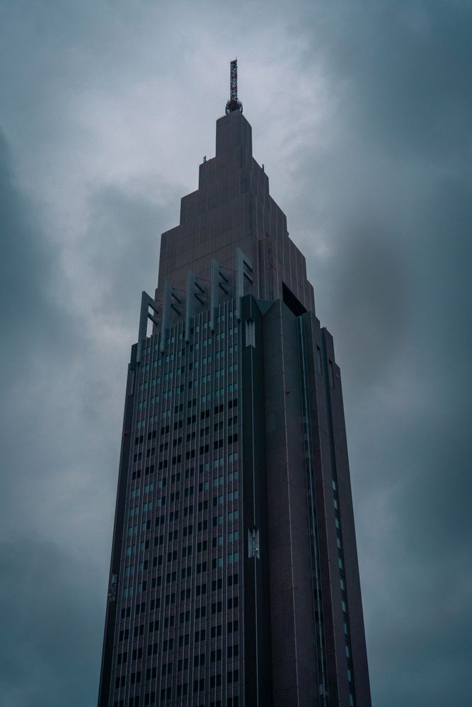 Skyscraper in Shinjuku City, Tokyo, Japan