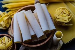 Dry Italian pasta varieties