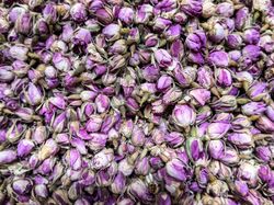 Pink rosebuds tea for sale in bazaar
