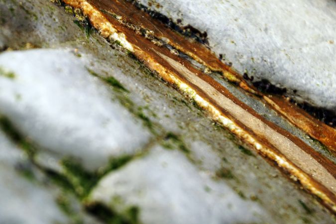 Stone texture with cracks