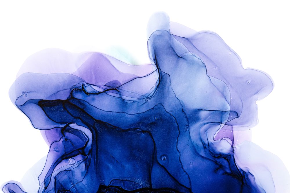 Alcohol ink abstract