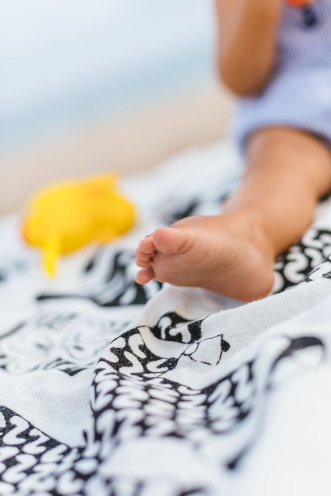 Detail of a baby's foot