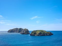 Beautiful views of protected islands