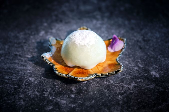 Delicious mochi rice cake