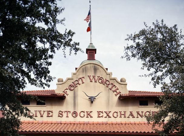 Live Stock Exchange, Fort Worth, Texas,