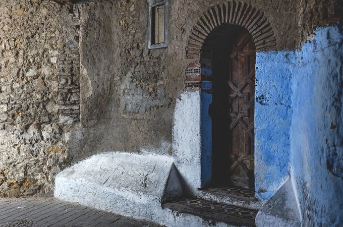 Arch doorway in Tangier