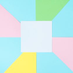 Abstract pastel color background with paper card note