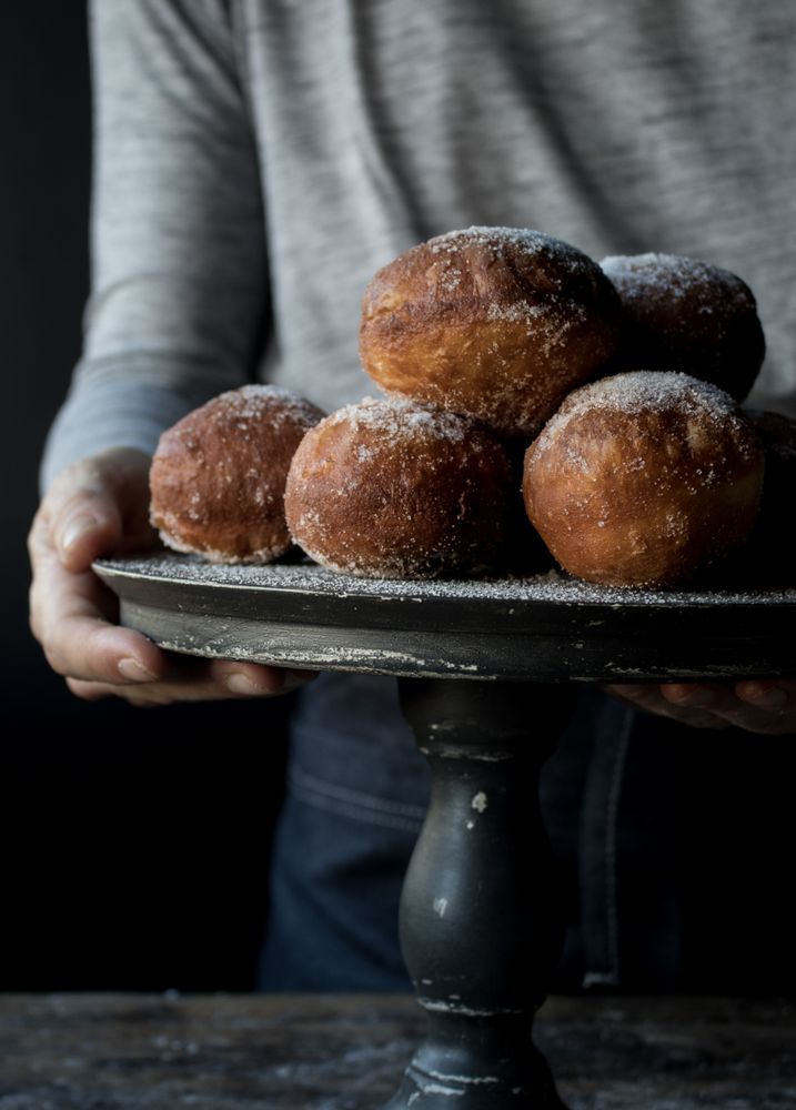 Freshly baked Beignets