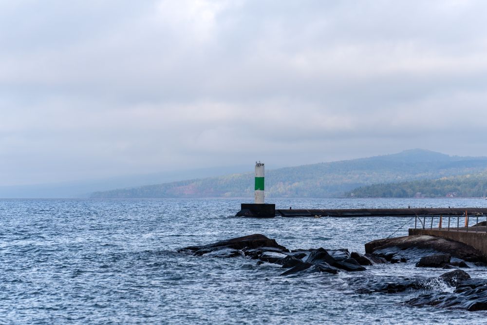 Light house on the lake