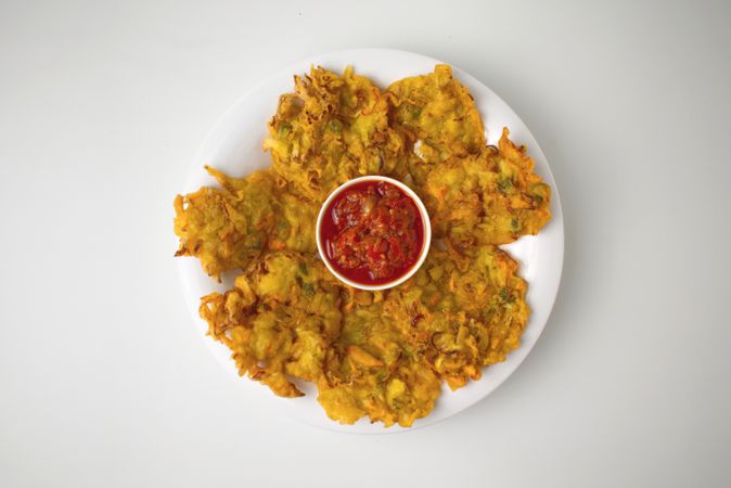 Bakwan Sayur or vegetable fritter snacks