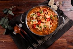 Korean Healthy Food. Fresh Ingredients.