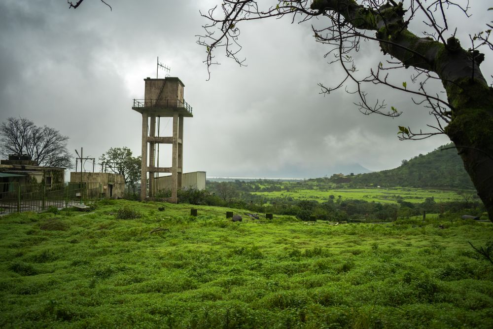 Beautiful scene as viewed at Malshej Ghat in Maharashtra, India