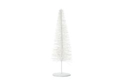 Decorative christmas tree isolated on blank background