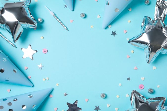 Concept of party and celebration, accessories for party