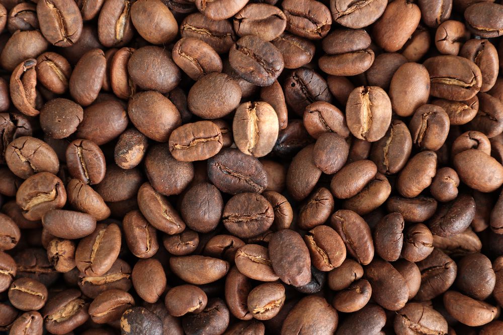 Low Quality Coffee Bean Background