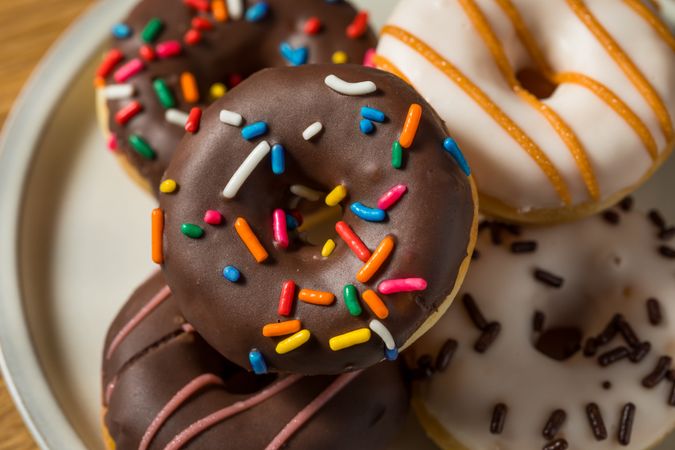 Homemade Small Mini Donuts