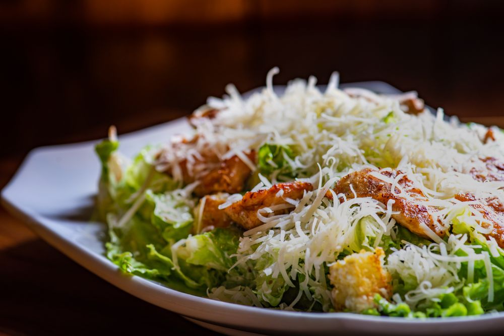 Fresh Cesar salad