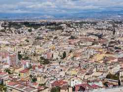 View across of Naples, Italy