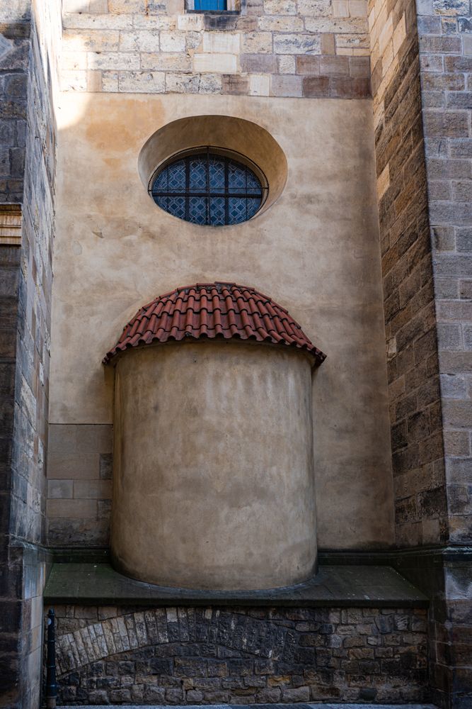 Gothic church in Old Prague