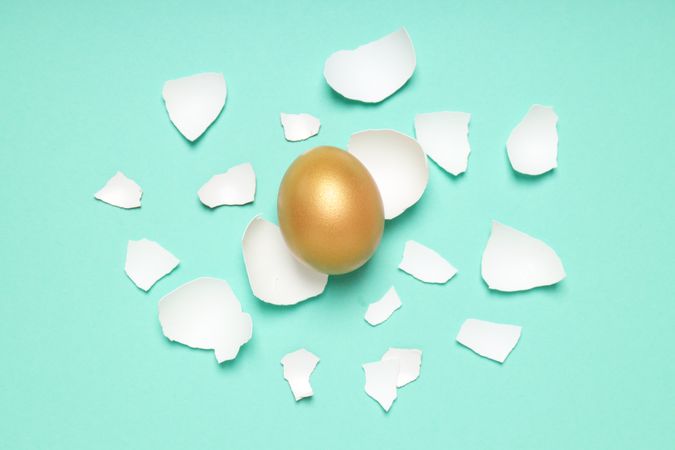 Golden egg, pension savings, investments and retirement