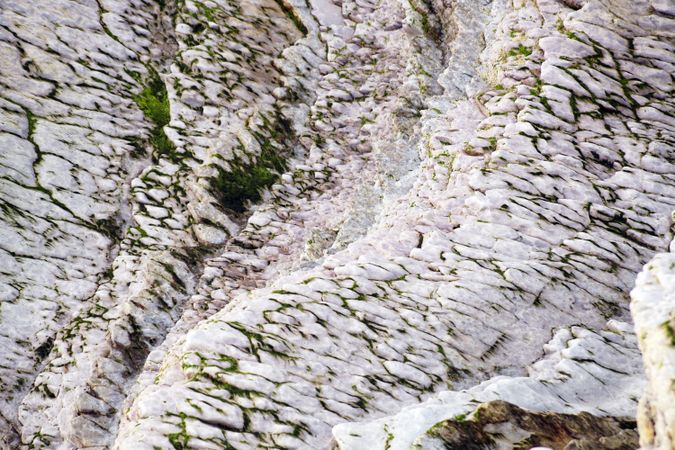 Stone texture with cracks