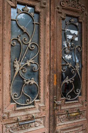 Door decoration in Old Tbilisi