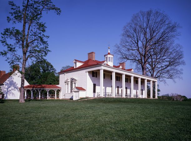 Mount Vernon, the plantation of George Washington, Fairfax County, Virginia