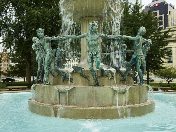 Depew Memorial Fountain, Indianapolis, Indiana