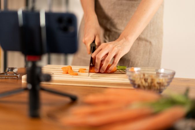 Cutting Carrots for Cooking Tutorial - Healthy Food Preparation