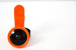 Additional lens for smartphone camera