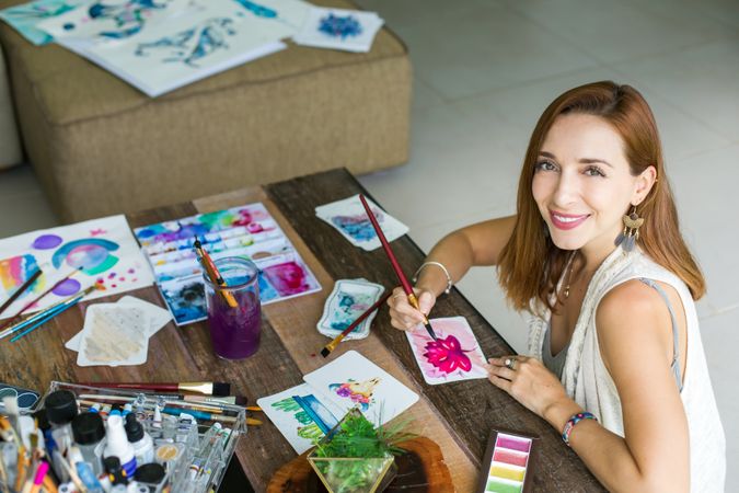 Watercolor painting