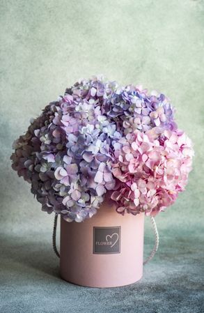 Fresh pastel summer floral box