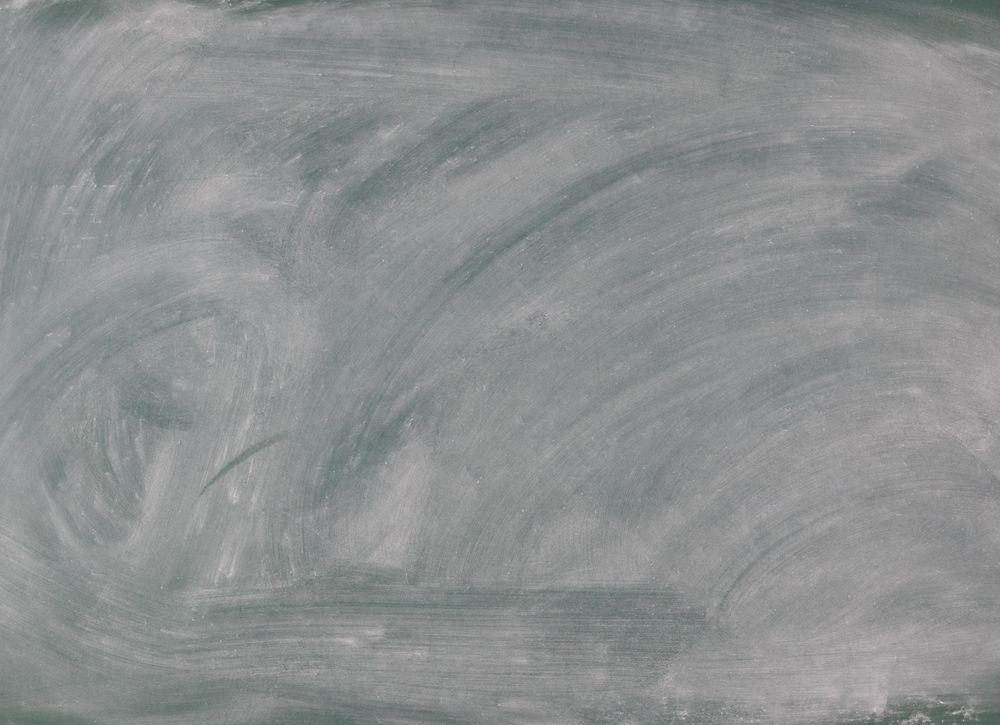 Back to school concept with green chalkboard for learning