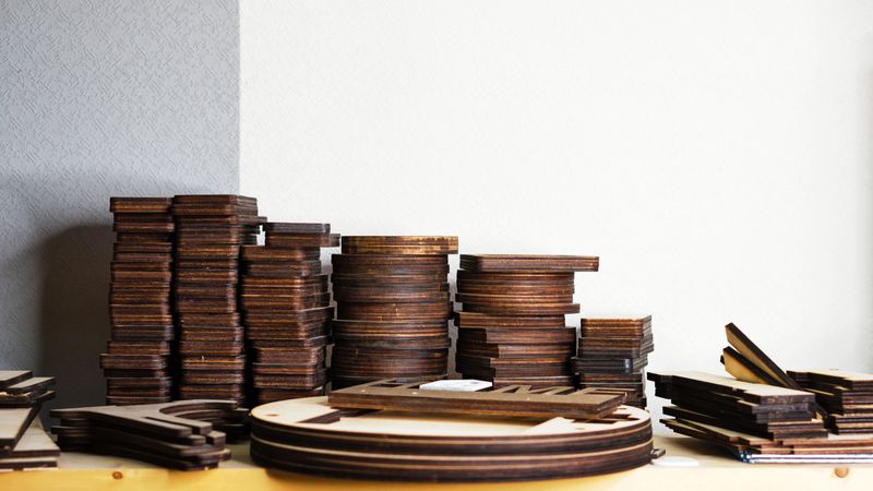 Woodworking workshop eco-friendly Christmas toys