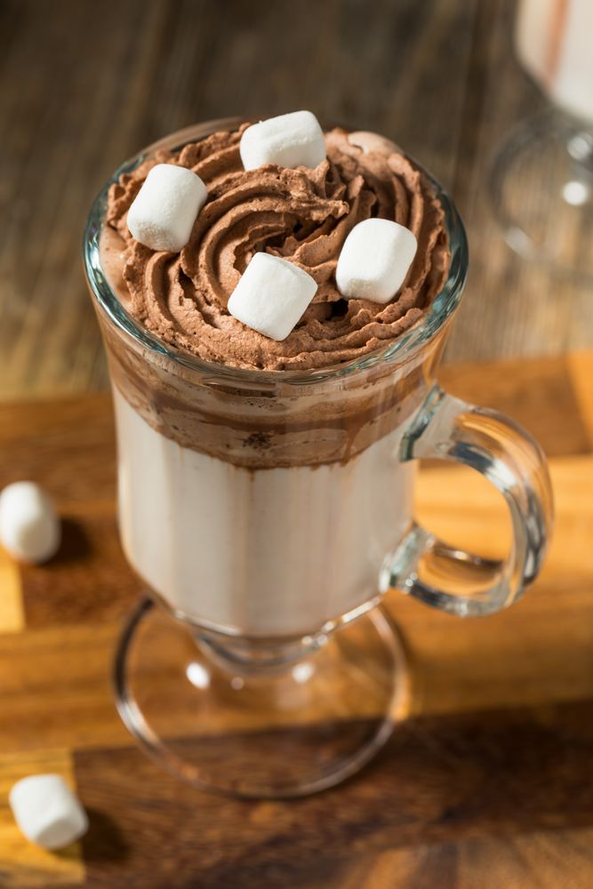 Trendy Whipped Hot Chocolate Drink