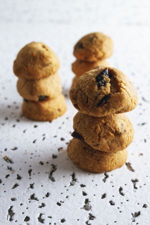 Homemade cookies on table