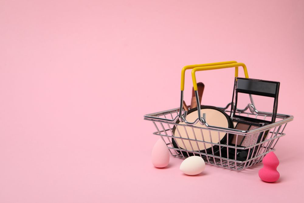 Concept of shopping, space for text