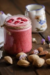 Healthy fruit vegetarian meal