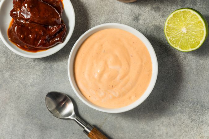 Homemade Spicy Chipotle Mayo Spread