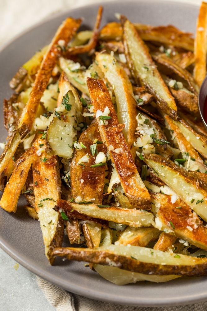 Homemade Rosemary Parmesan French Fries