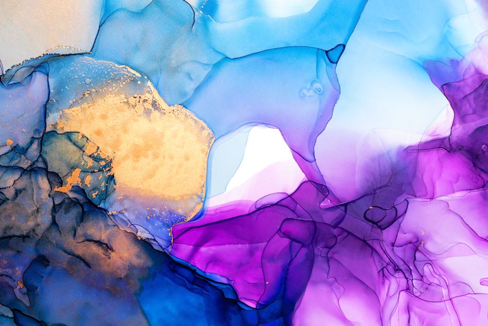 Alcohol ink colors, art backdrop