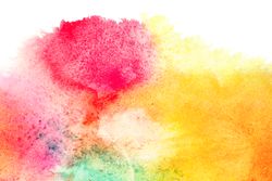 Abstract vibrant grunge watercolor background
