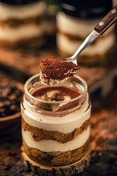 Traditional Italian dessert tiramisu