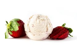 Strawberry ice cream