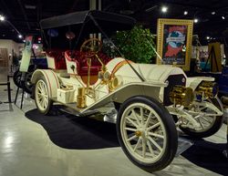 Vintage convertible at the Studebaker Museum in South Bend, Indiana